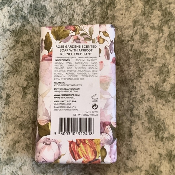 Vila Cardillium Rose Gardens Scented Floral Decor Soap NWT Portugal 10.50 oz - Picture 7 of 14